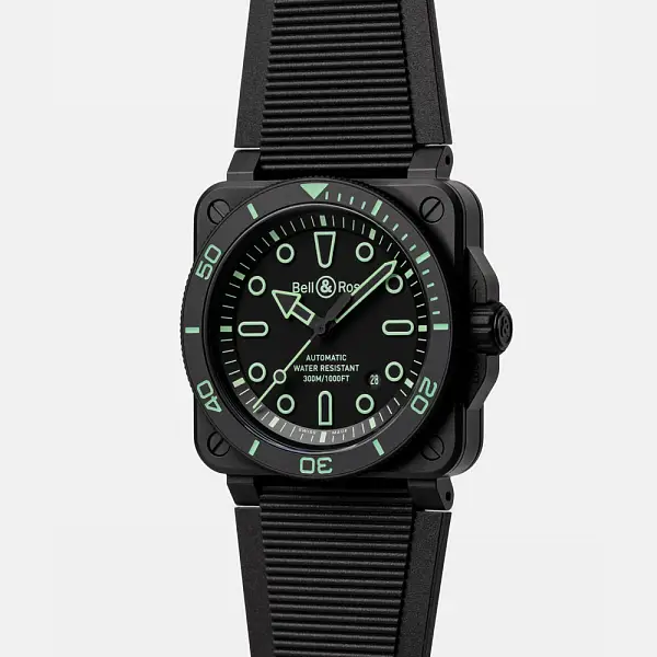 Bell & Ross BR-03 Taucher Lum Umriss BR03A-D-OL-CE/SRB