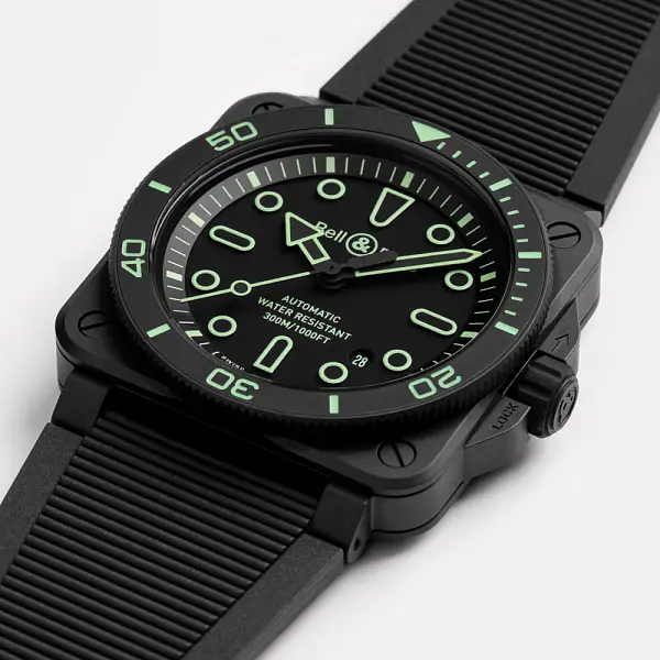 Bell & Ross BR-03 Taucher Lum Umriss BR03A-D-OL-CE/SRB