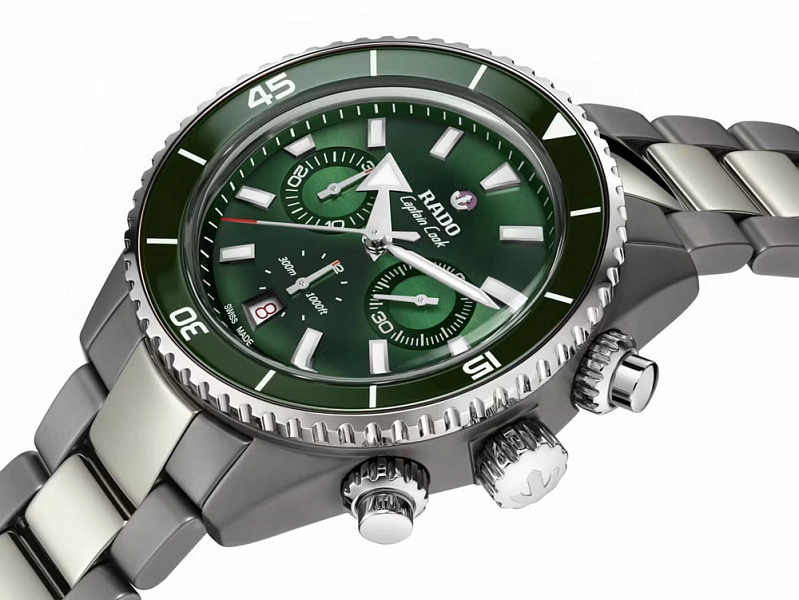 Rado Captain Cook High-Tech Keramik Automatik Chronograph R32189313