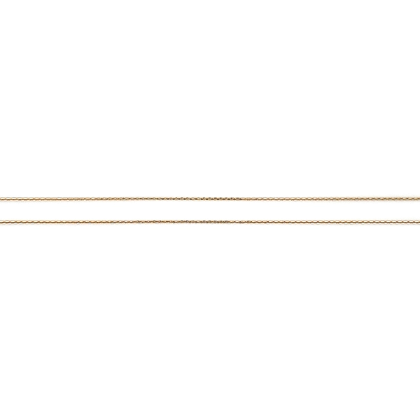 Minimalistische Ankerkette aus Gelbgold