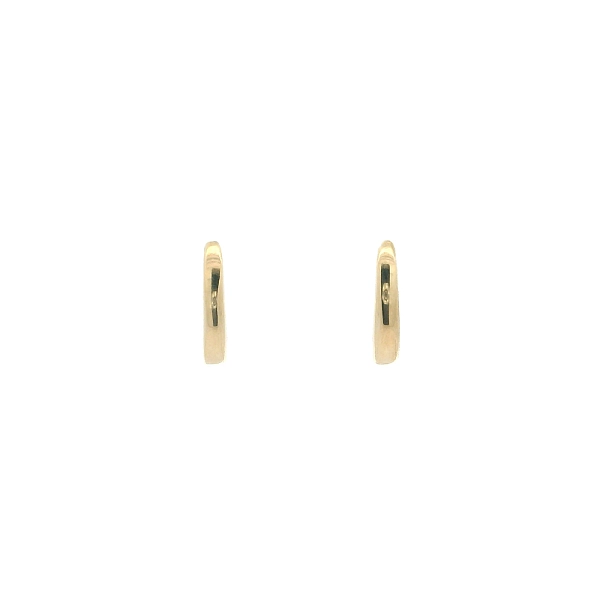 Elegante Creolen aus 14K Gelbgold