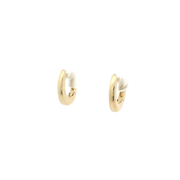 Elegante Creolen aus 14K Gelbgold