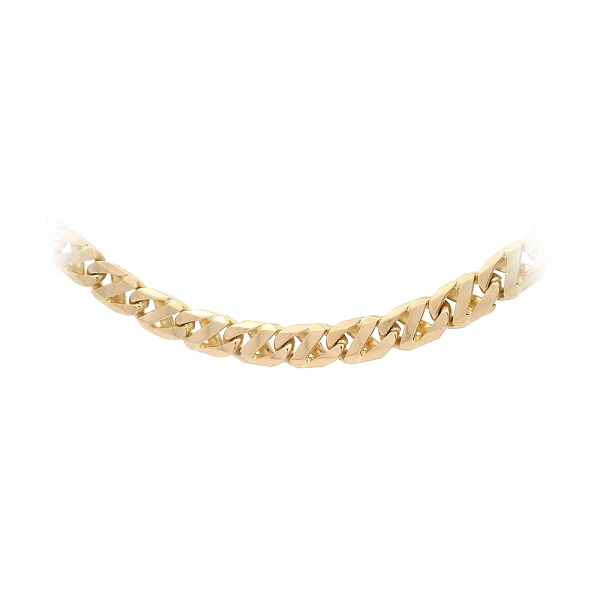 Gucci-Kette aus 14K Gelbgold, 51 cm