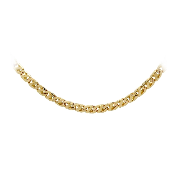 Gucci-Kette aus 14K Gelbgold, 51 cm
