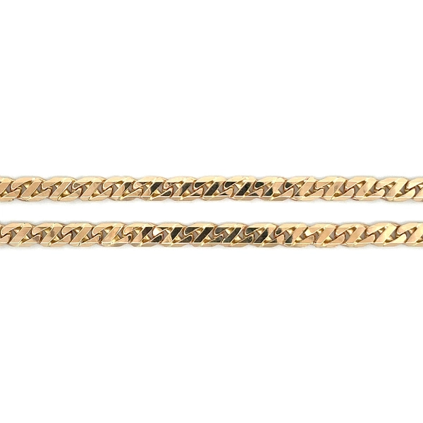 Gucci-Kette aus 14K Gelbgold, 51 cm