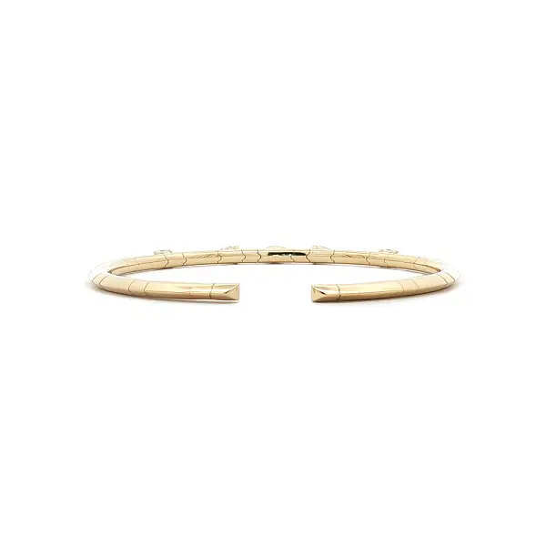 Diamant-Manschettenarmband aus 18kt Gelbgold, 0,79 ct