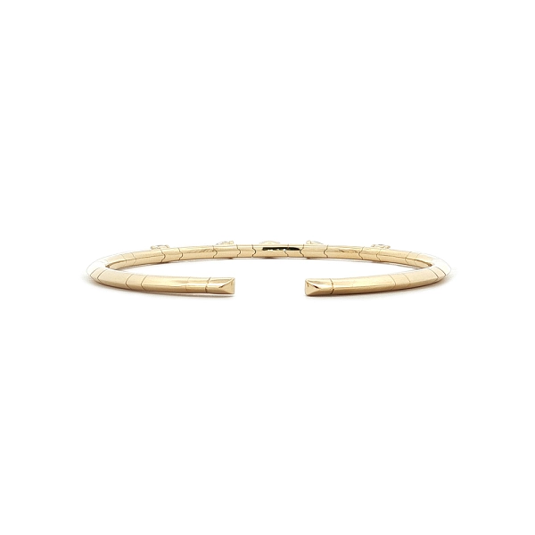 Diamant-Manschettenarmband aus 18kt Gelbgold, 0,79 ct