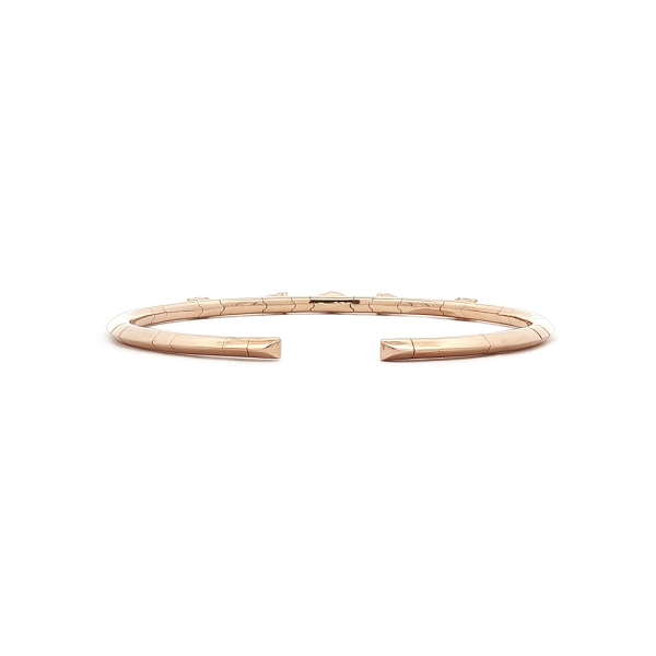 Diamant-Manschettenarmreif aus 18kt Roségold, 0,79 ct
