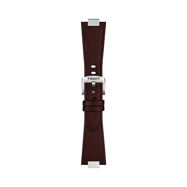 Braunes Tissot Lederarmband für PRX 35 mm T852.049.548