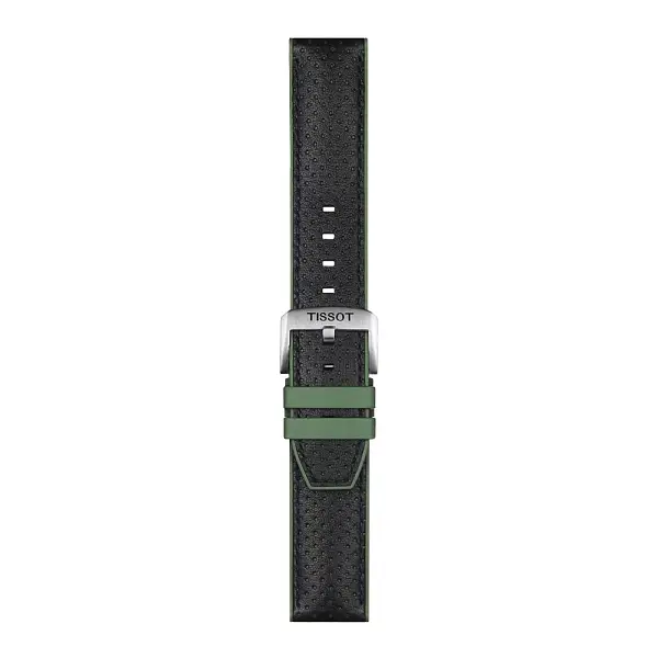 Grün-schwarzes Tissot Armband 22 mm T852.046.787