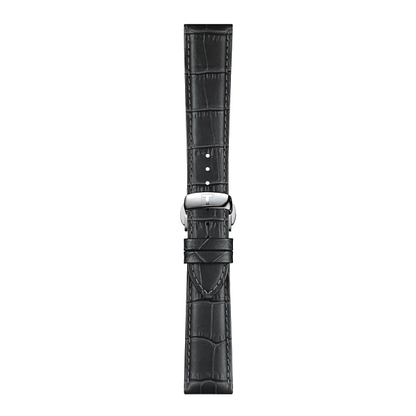 Graues lederarmband Tissot 21 mm T852.045.750