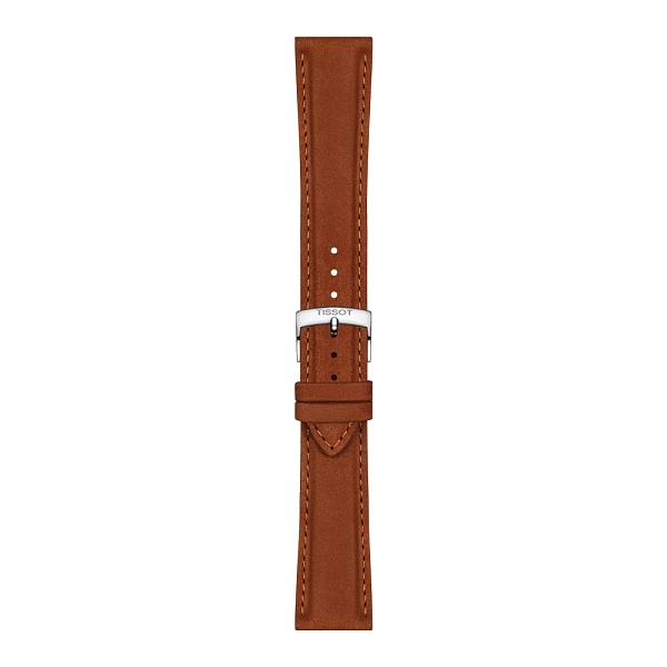 Camel lederarmband Tissot 21 mm T852.048.229