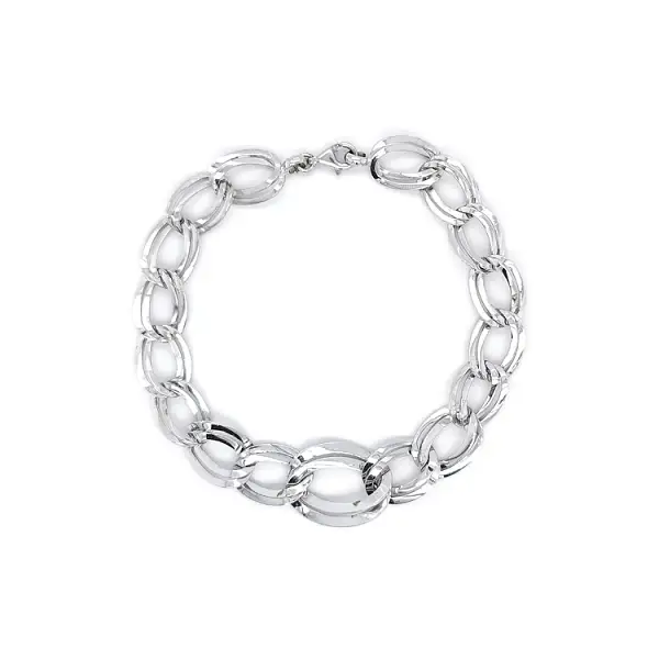 Elegantes Damenarmband aus Weißgold