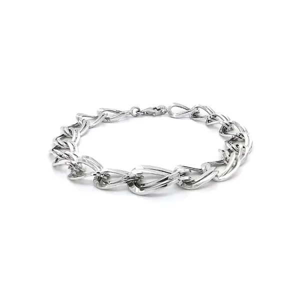 Elegantes Damenarmband aus Weißgold