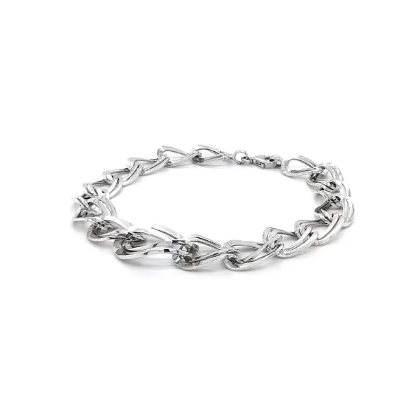 Elegantes Damenarmband aus Weißgold