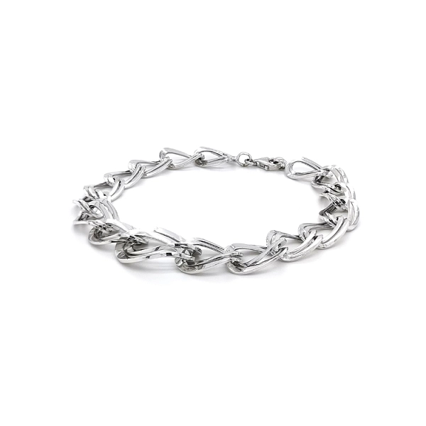 Elegantes Damenarmband aus Weißgold