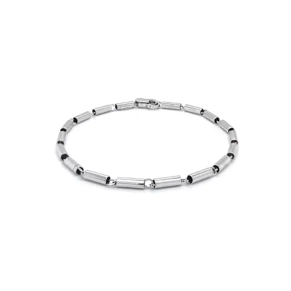 Elegantes Armband aus Weißgold