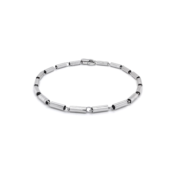Elegantes Armband aus Weißgold