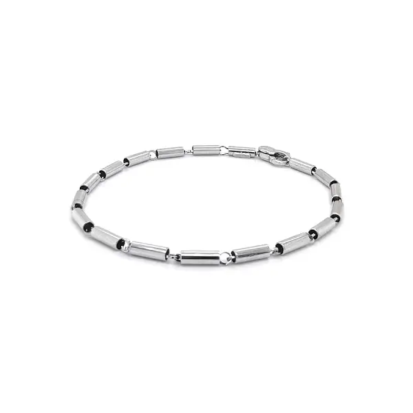 Elegantes Armband aus Weißgold