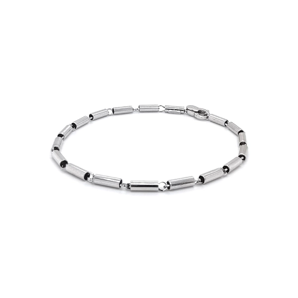 Elegantes Armband aus Weißgold