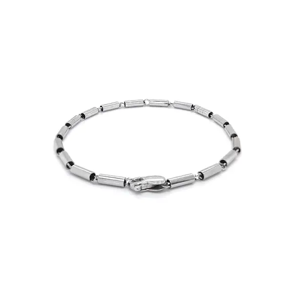 Elegantes Armband aus Weißgold