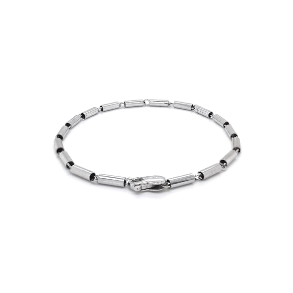 Elegantes Armband aus Weißgold