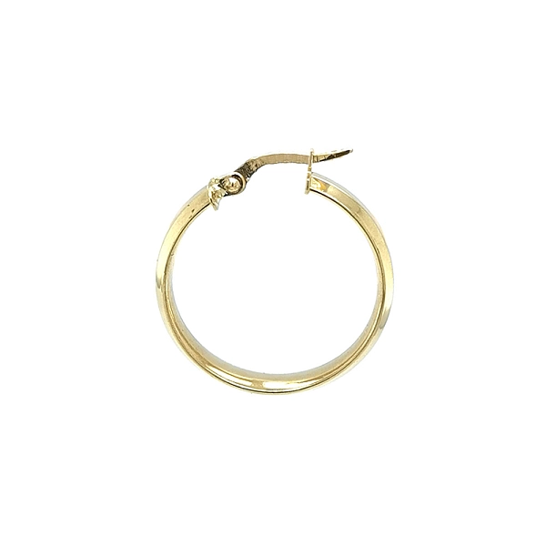Elegante goldene Creolen