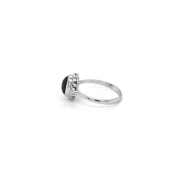 Exklusiver Goldring mit Tigerauge