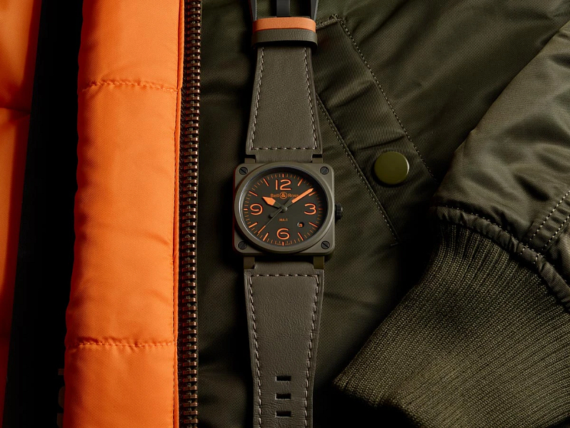 Bell & Ross BR 03-92 MA-1 BR0392-KAO-CE/SCA