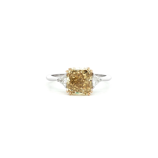 Ring 18kt Gold – Fancy Yellow Diamant