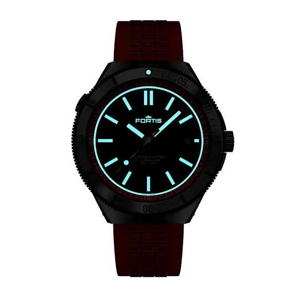 Fortis Marinemaster M-44 Amber Orange auf Horizon F8120013