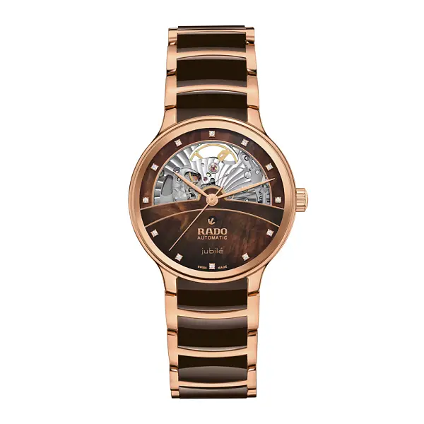 Rado Centrix Automatik Diamanten offenes Herz R30029902