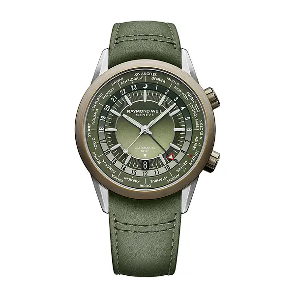 Raymond Weil Freelancer GMT Weltzeituhr 2765-SBC-52001