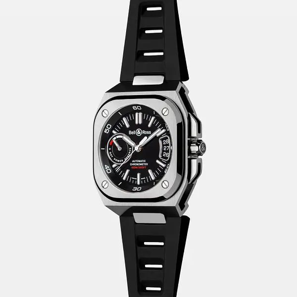 Bell & Ross BR-X5 Schwarzer Stahl BRX5R-BL-ST/SRB