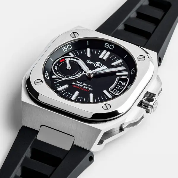 Bell & Ross BR-X5 Schwarzer Stahl BRX5R-BL-ST/SRB