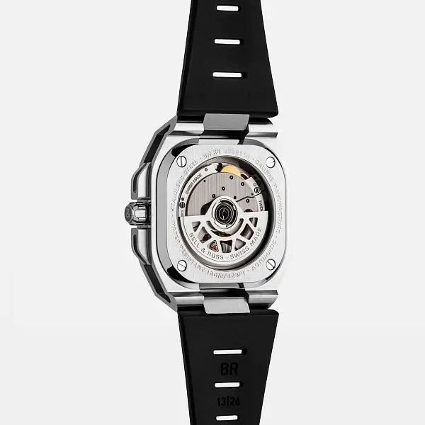 Bell & Ross BR-X5 Schwarzer Stahl BRX5R-BL-ST/SRB