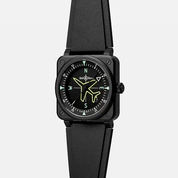 Bell & Ross BR 03 Kreiselkompass BR03A-CPS-CE/SRB