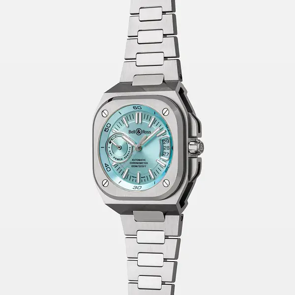 Bell & Ross BR-X5 Eisblau Stahl BRX5R-IB-ST/SST