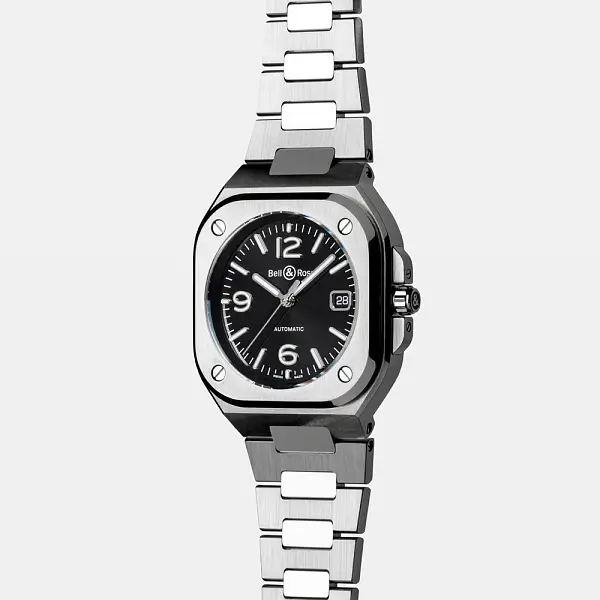 Bell & Ross BR 05 Schwarzer Stahl BR05A-BL-ST/SST