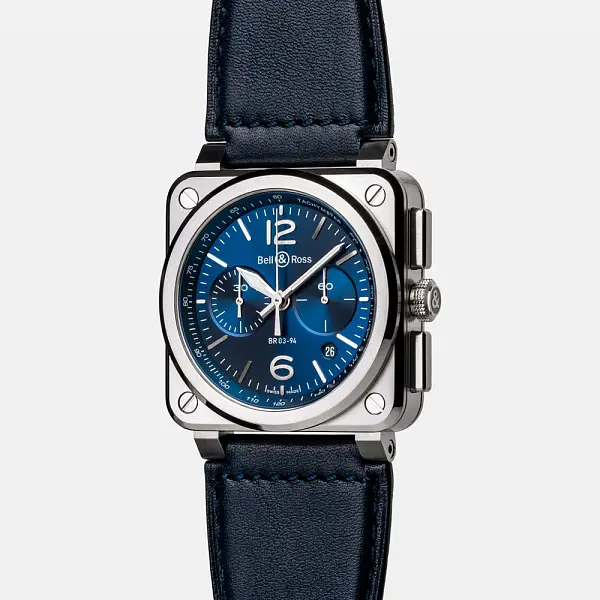 Bell & Ross Blaustahl BR0394-BLU-ST/SCA