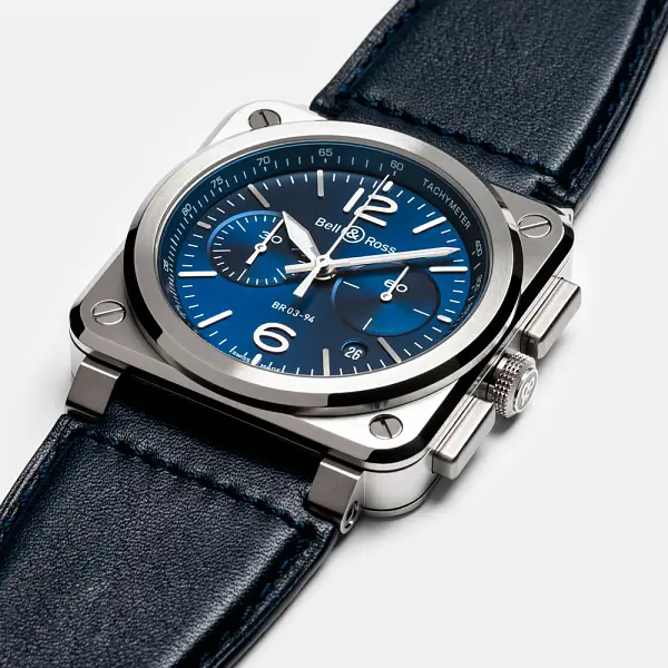 Bell & Ross Blaustahl BR0394-BLU-ST/SCA