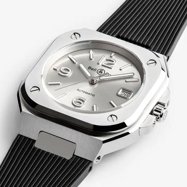 Bell & Ross BR 05 Grauer Stahl BR05A-GR-ST/SBR