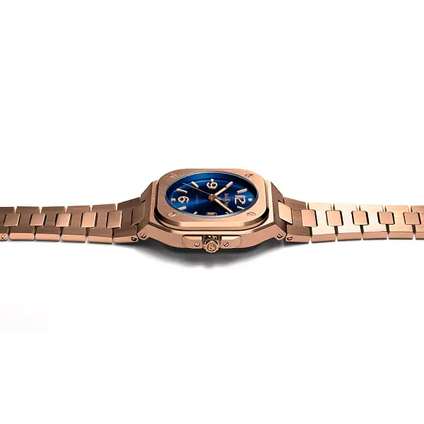 Bell & Ross BR 05 Blau Gold BR05A-BLU-PG/SRB