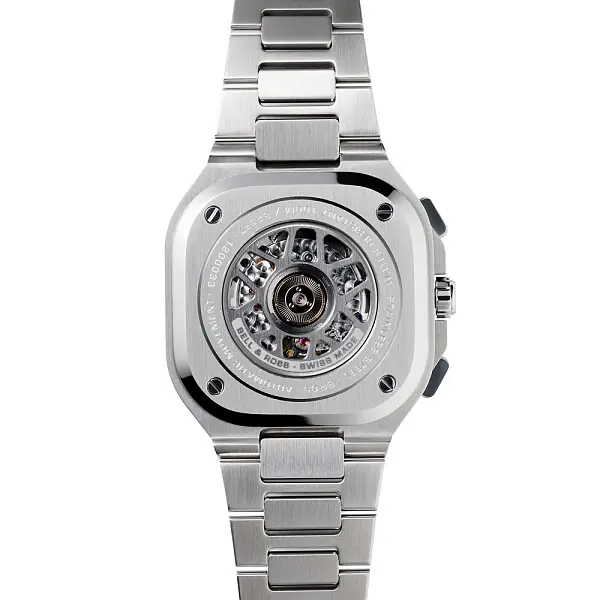 Bell & Ross BR 05 Chono Blau Stahl BR05C-BU-ST/SST