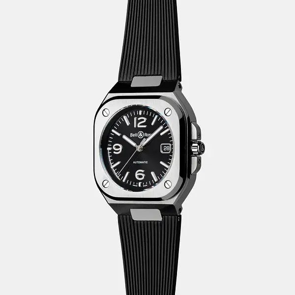 Bell & Ross BR 05 Schwarzer Stahl BR05A-BL-ST/SRB
