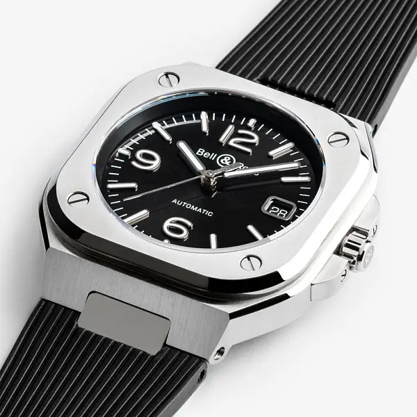 Bell & Ross BR 05 Schwarzer Stahl BR05A-BL-ST/SRB