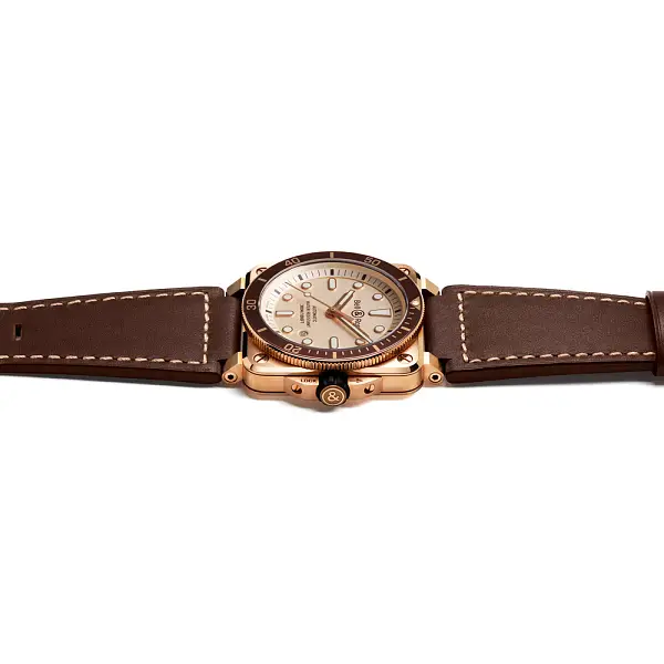 Bell & Ross Diver Weiß Bronze BR0392-D-WH-BR/SCA