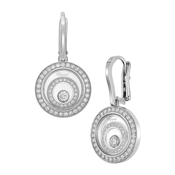 Gold-Ohrringe Chopard Happy Spirit 838230-1001