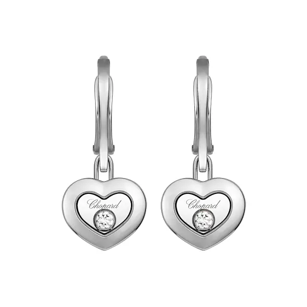 Gold-Ohrringe Chopard Happy Diamonds 83A054-1301