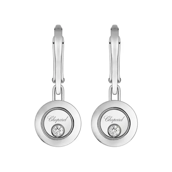 Gold-Ohrringe Chopard Happy Diamonds 83A017-1301